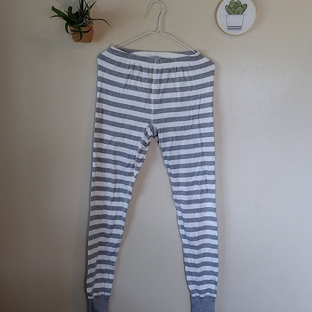 Striped long johns